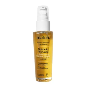 Match Óleo Capilar de Nutrição Cabelos Finos Fonte de Nutrição,50ML
