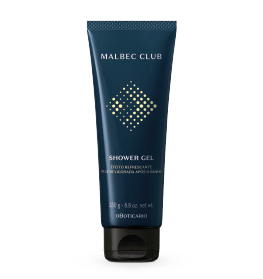 Gel de Banho Cabelo e Corpo Malbec Club, 250g