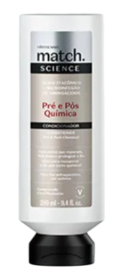 CAPILAR MATCH SCIENCE PRÉ E PÓS-QUÍMICA