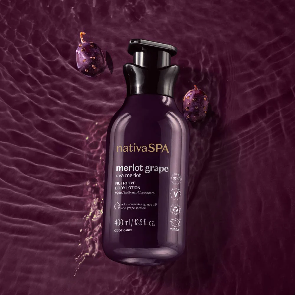 Body Splash Nativa Spa Uva Merlot, 200ml - Image 4