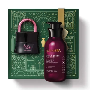 Kit de Natal Her Code Touch Ameixa Negra