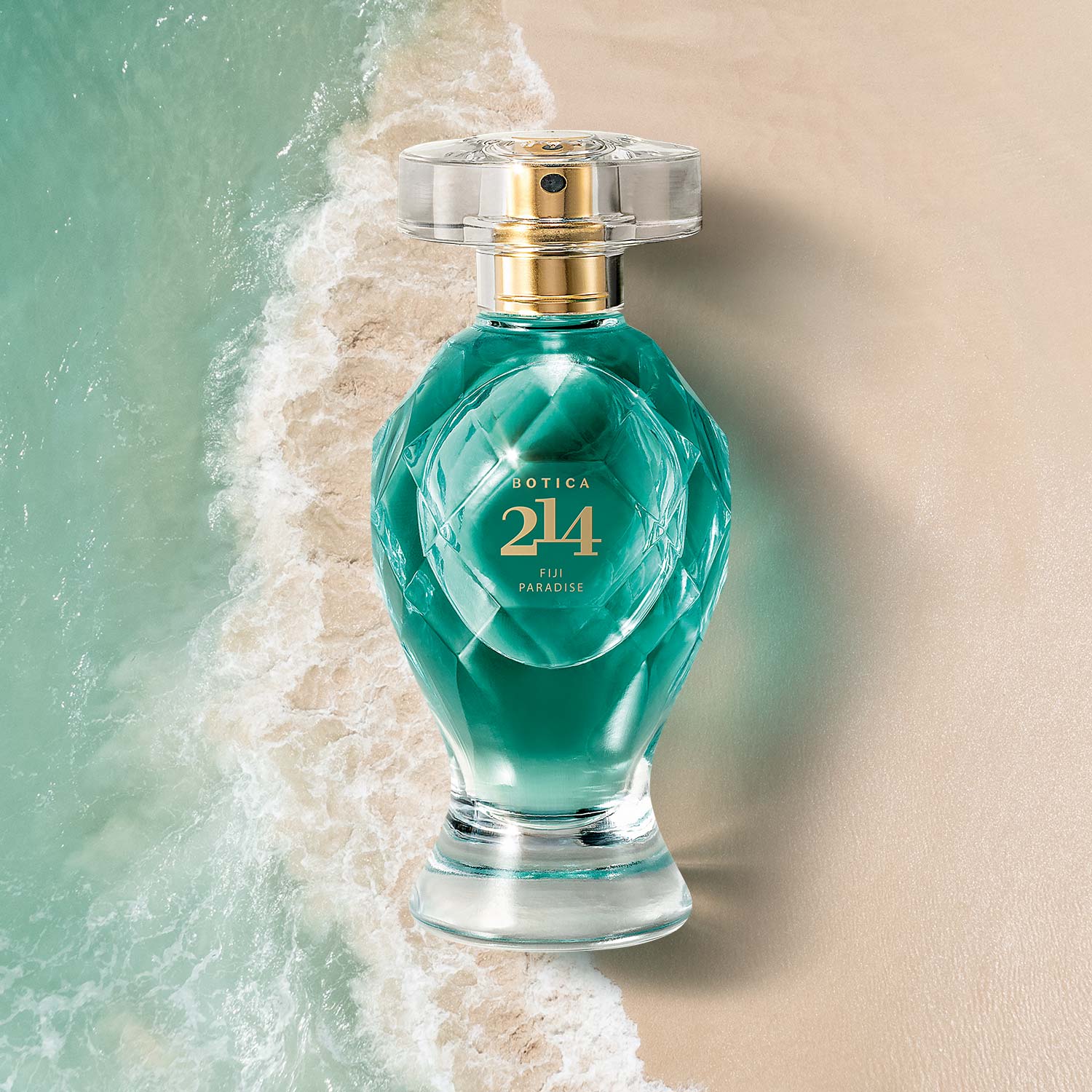 Botica 214 Fiji Paradise Eau De Parfum feminino, 75ml - O Boticário